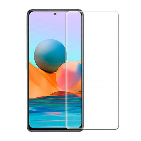 Folie sticla securizata compatibila cu Xiaomi Redmi Note 10 4G, N.1,2.5D, 9H, Case Friendly, Edge HTPMAG, Transparenta