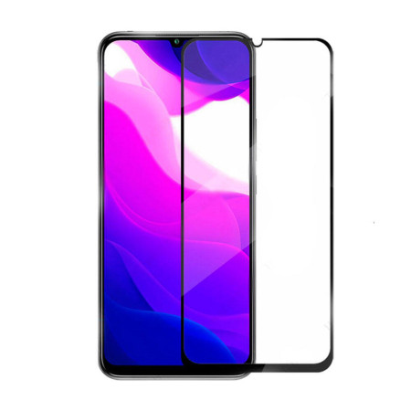 Folie sticla securizata compatibila cu Xiaomi Mi 10 Lite 5G, Pro CFP1, Full Glue, Lipire Completa, 9H, CaseFriendly HTPMAG, Neagra