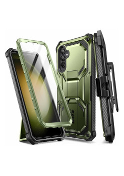 Husa pentru Samsung Galaxy S23 FE cu Folie, I-Blason Armorbox, Guldan