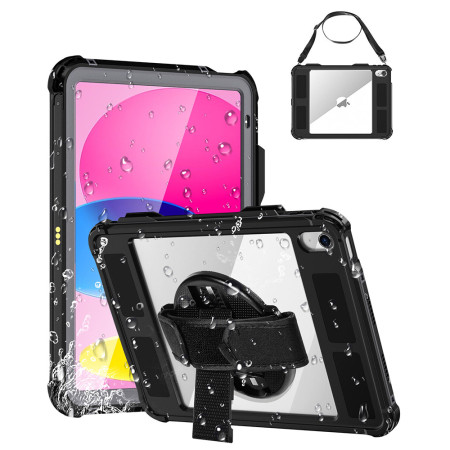 Husa pentru iPad 10 (2022) 10.9, Waterproof IP68, Black