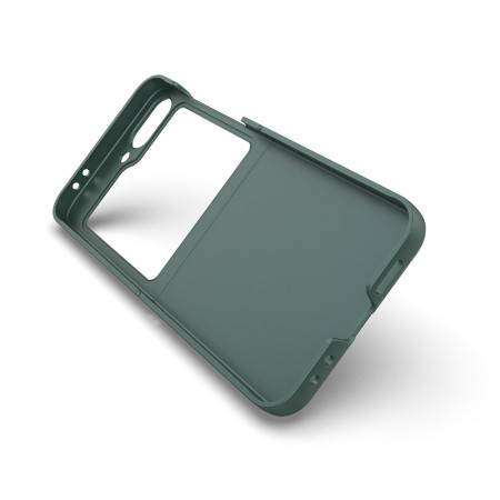 Husa Antisoc pentru Samsung Galaxy Z Flip 6, Margini Anti Alunecare, Magic Shield, Green