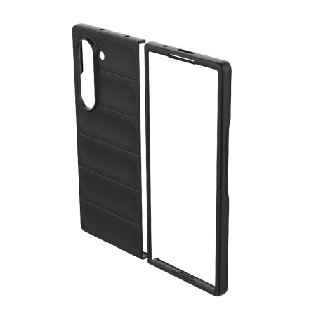 Husa Antisoc pentru Samsung Galaxy Z Fold 6, Margini Anti Alunecare, Magic Shield, Black