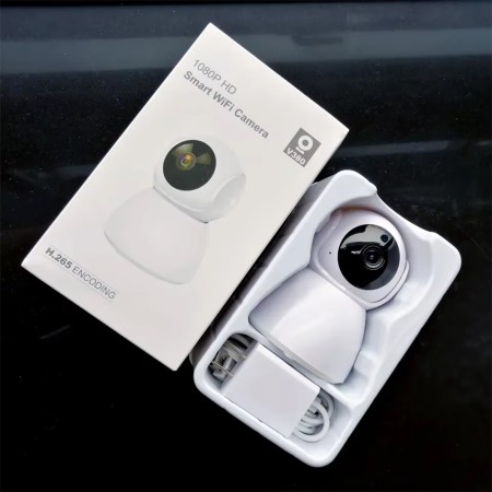 Camera de Supraveghere 3MP pentru Interior, V380 PRO App - Techsuit (Q7) - White