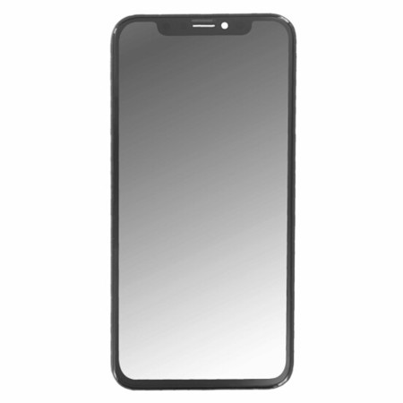 Ecran Compatibil cu iPhone 12 Pro Max, Hard OLED cu Touchscreen si Rama, Black
