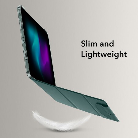 Husa pentru iPad Pro 13 (2024) - ESR Ascend Trifold - Forest Green