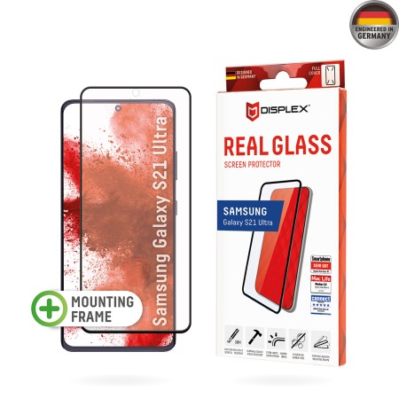 Folie pentru Samsung Galaxy S21 Ultra 5G - Displex Real Glass 3D - Clear