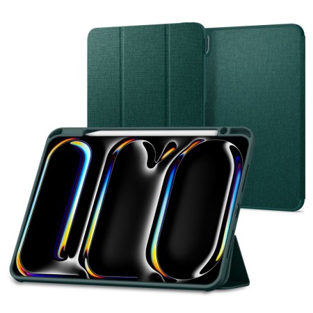 Husa pentru iPad Pro 11 (2024) - Spigen Urban Fit - Midnight Green