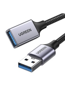 Cablu USB Male la USB Female, 2A, 5Gbps, 5m - Ugreen (25285) - Black