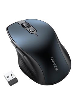 Mouse Fara Fir BT 5.0, 1000/1600/2000/4000 DPI - Ugreen (15807) - Blue