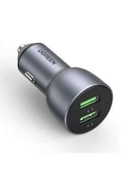 Incarcator Dual USB, Fast Charging, 36W, 3A - Ugreen (10144) - Dark Blue