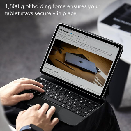Tastatura iPad 10 2022, 10.9' ESR Rebound Magnetic, Black