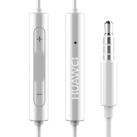 Casti Audio Jack Cu Microfon Huawei AM115,White 