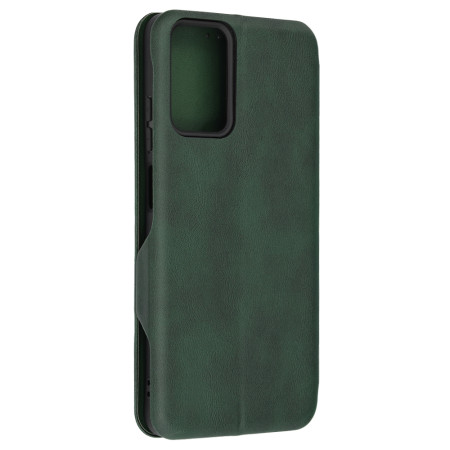 Husa tip carte pentru Motorola Moto G04 / Moto G24, Techsuit, Inchidere Magnetica, Green