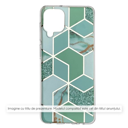 Husa pentru Honor Magic6 Lite - Techsuit Marble Series - Green Hex