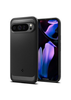 Husa pentru Google Pixel 9 Pro XL - Spigen Rugged Armor - Black