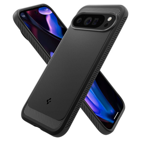 Husa pentru Google Pixel 9 Pro XL - Spigen Rugged Armor - Black