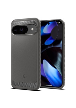 Husa pentru Google Pixel 9 / 9 Pro - Spigen Rugged Armor - Marble Grey