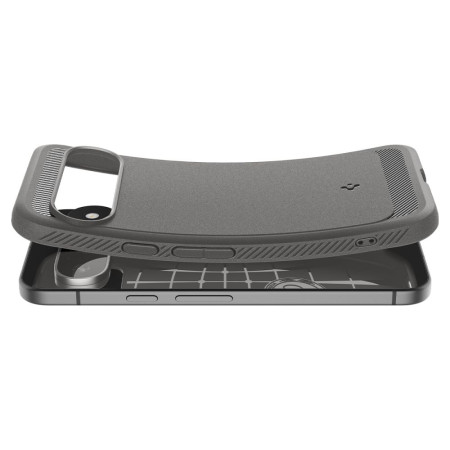 Husa pentru Google Pixel 9 / 9 Pro - Spigen Rugged Armor - Marble Grey