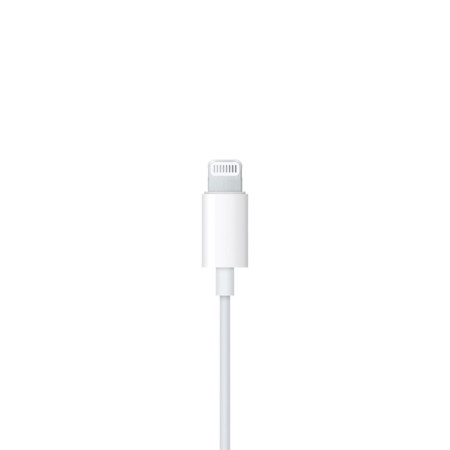 Casti cu Fir, Microfon si Mufa Lightning - Apple A1748 (MWTY3ZM/A) - White