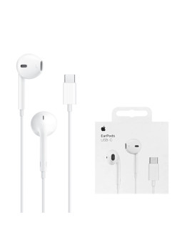 Casti cu Fir, Microfon si Mufa Type-C - Apple A3046 (MYQY3ZM/A) - White