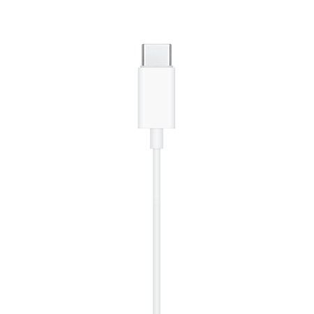 Casti cu Fir, Microfon si Mufa Type-C - Apple A3046 (MYQY3ZM/A) - White