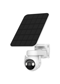 Camera de Supraveghere Wi-Fi cu Panou Solar Type-C, 15000mAh, 3MP - Imou Outdoor Camera Cell PT Kit - White