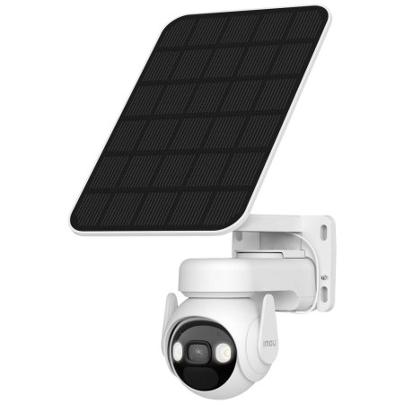 Camera de Supraveghere Wi-Fi cu Panou Solar Type-C, 15000mAh, 3MP - Imou Outdoor Camera Cell PT Kit - White