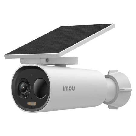 Camera de Supraveghere cu Panou Solar, 5000mAh, 3MP - Imou Outdoor Camera Cell 3C AIO - White