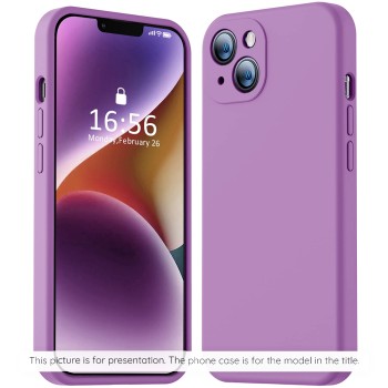 Husa pentru iPhone 15 Plus - Techsuit SoftFlex MagSafe - Purple