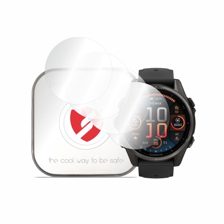 [Pachet 4x] Folie regenerabila premium Garmin Fenix 8 47mm - Smart Protection Classic - Clear