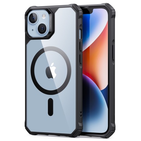 Husa pentru iPhone 14 Plus - ESR Air Armor HaloLock - Clear Black