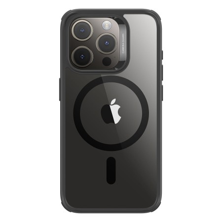 Husa pentru iPhone 15 Pro - ESR Classic Hybrid HaloLock - Clear Black