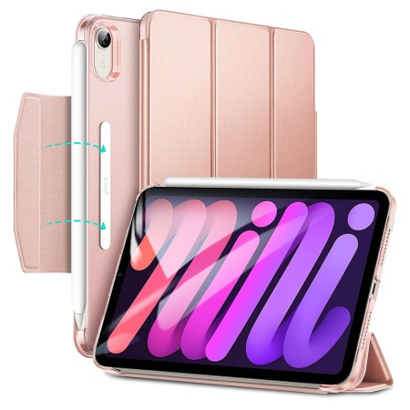 Husa pentru iPad mini 6 (2021) - ESR Ascend Trifold - Rose Gold