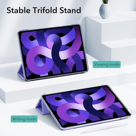 Husa pentru iPad iPad Air 4 (2020) / Air 5 (2022) - ESR Ascend Trifold - Lavender