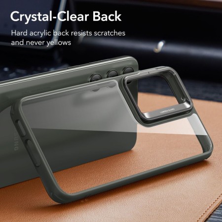 Husa pentru Samsung Galaxy S23 Plus - ESR Classic Kickstand - Clear Green