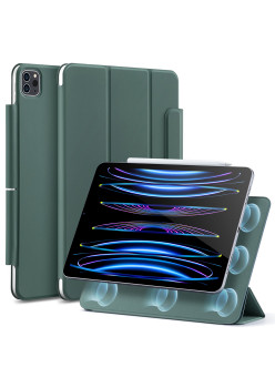 Husa tableta pentru iPad Pro 11 2018 / 2020 / 2021 / 2022, ESR Rebound Magnetic, Forest Green