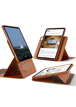 Husa tableta pentru iPad Pro 12.9 2021 / 2022, ESR Shift Magnetic, Brown