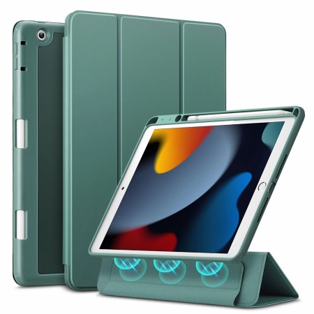 Husa pentru iPad 10.2" (2019 / 2020 / 2021) - ESR Rebound Hybrid Pro - Frosted Green