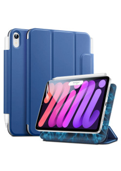 Husa pentru iPad mini 6 2021 ESR Rebound Magnetic, Navy Blue