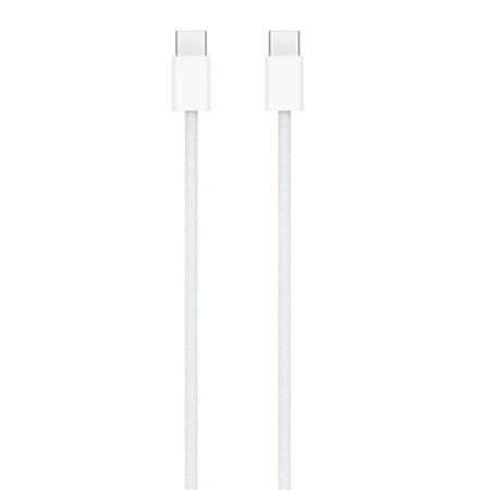 Cablu de Date USB-C la USB-C, 1m, 60W - Apple A2795 (MQKJ3ZM/A) - White