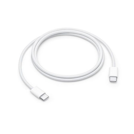 Cablu de Date USB-C la USB-C, 1m, 60W - Apple A2795 (MQKJ3ZM/A) - White