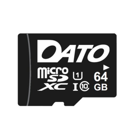 Card de Memorie, Micro SDXC, 64GB, Clasa 10 - Dato Pro (DTTF064GUIC10) - Black