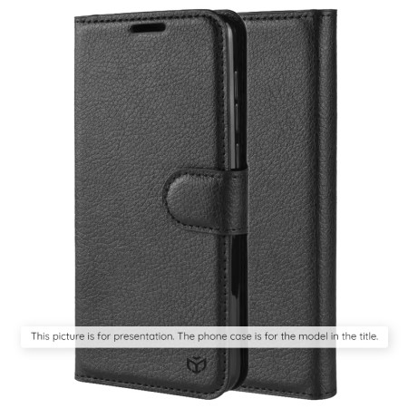 Husa pentru Honor X5b - Techsuit Leather Folio - Black