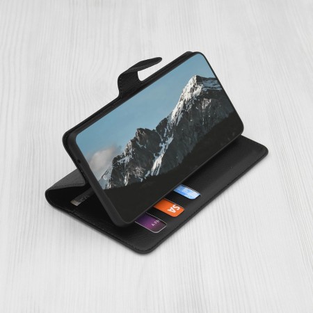 Husa pentru Honor X5b - Techsuit Leather Folio - Black