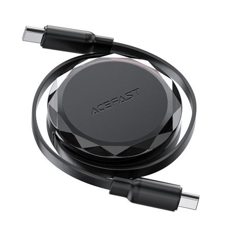 Cablu de date USB-C, 60W, Fast Charging, 0.8m - Acefast - Black