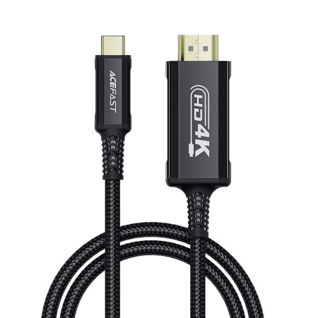 Cablu video Type-C la HDMI, 4kat60Hz, 1.8m  - Black