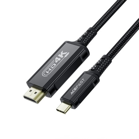 Cablu video Type-C la HDMI, 4kat60Hz, 1.8m  - Black