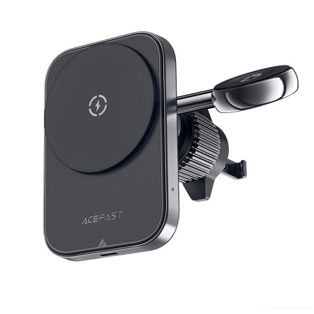 Suport Auto pentru Telefon, Wireless, Fast Charging - Acefast - Black