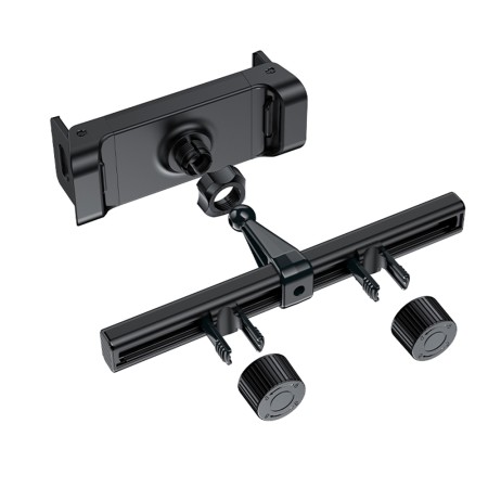 Suport Auto pentru Tetiera, Adjustable, Folding Clamp Arm, 4.7-12.9" - Acefast - Black