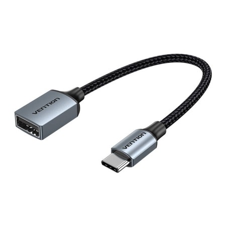 Adaptor cu Functia OTG, Type-C la USB 2.0, 480Mbps, Fast Data Transfer, 0.15m - Vention (CCWHB) - Gray